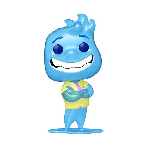 Funko Pop! Disney: Elemental - Wade Ripple - Pixar Collection | Collectable Vinyl Figure, Gift Idea, Official Merchandise, Toys for Kids & Adults, Movies Fans, Model Figure for Collectors