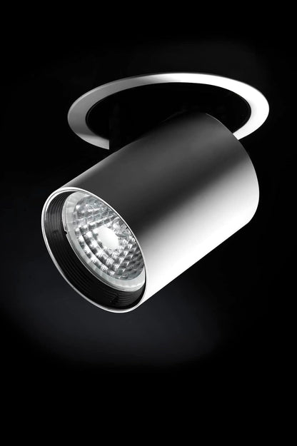 Leds C4 10127 Bond Luminario Techo, G53 Qr-111, 100W, Blanco