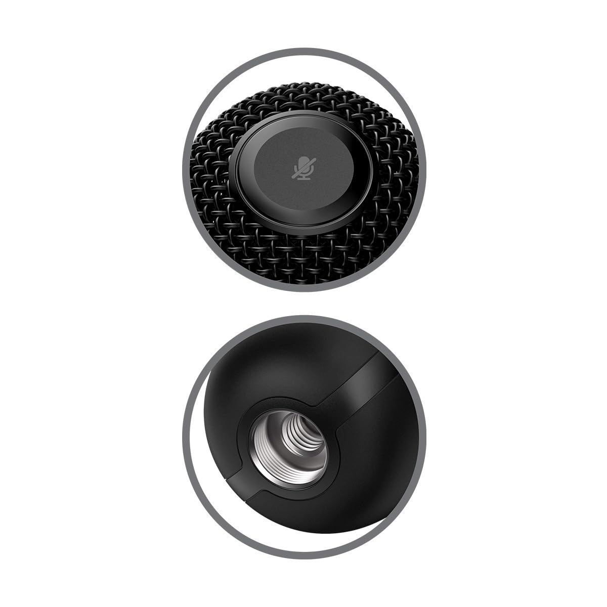 HyperX SoloCast - Micrófono Condensador USB para PC, PS4 y Mac, Sensor de Llave para silenciar, patrón Polar cardioide, Juego, transmisión, podcasts, Twitch, Youtube, Discord