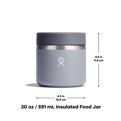 Hydro Flask - Frasco de acero inoxidable aislado, contenedor de viaje para comida caliente, almuerzo y sopa, 567 g Trillium