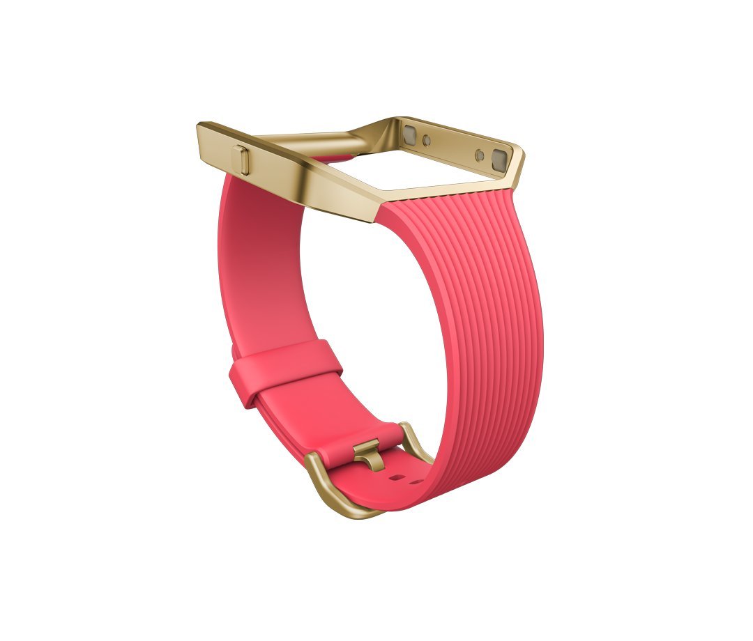 Fitbit Blaze Accessory Band, Slim Pink Gold, Large