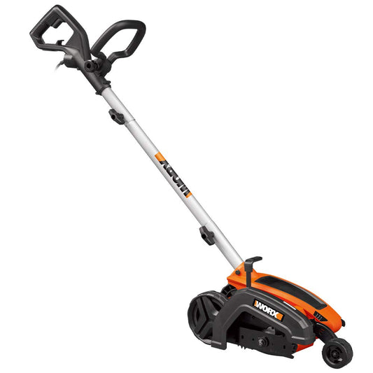 WORX WG896 - Zanjadora y cantadora eléctrica de césped de 12 amperios, 7.5 pulgadas, naranja y negro