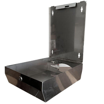 Titán Gustamar Dispensador de Toalla Interdoblada Tipo Sanitas G-228SS, Color Acero Inoxidable