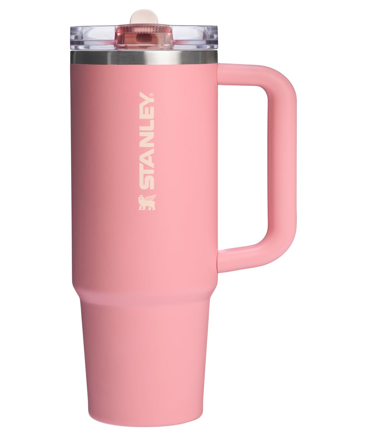 Stanley Quencher ProTour Vaso Térmico con Popote Abatible - 30 oz - Mesa rosa