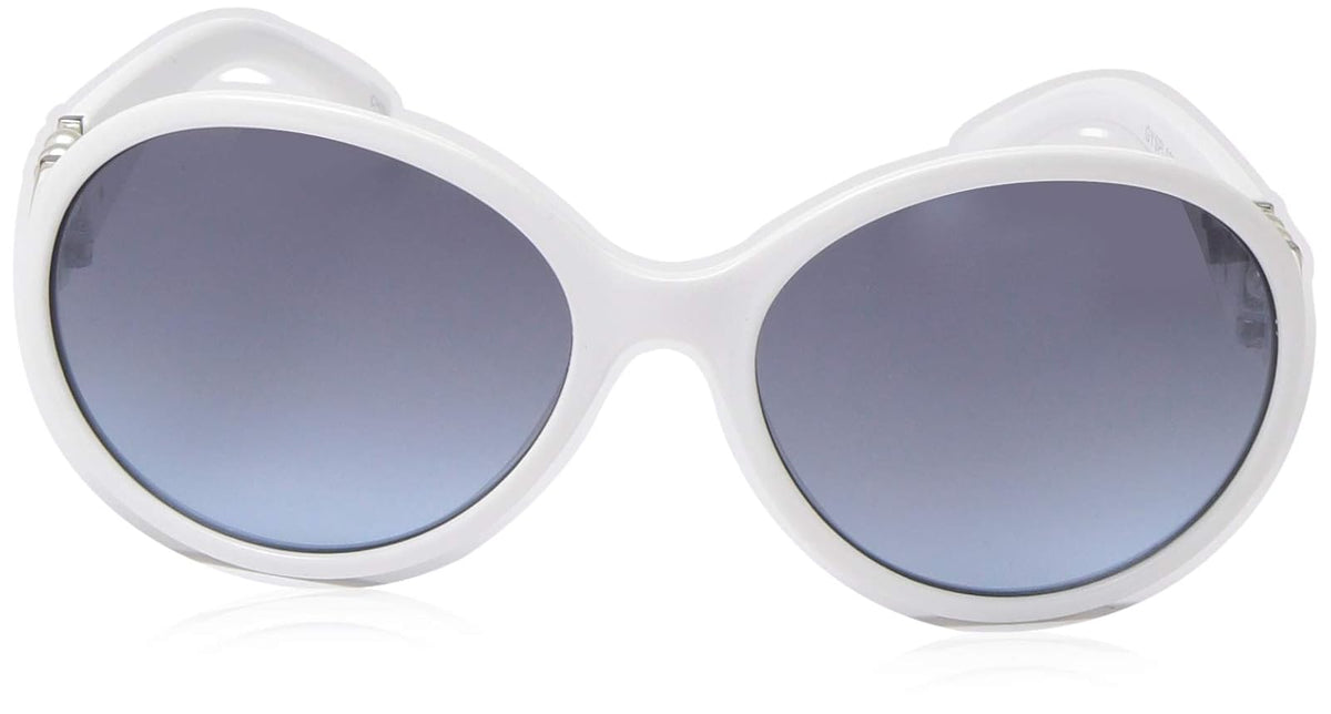 Southpole 1016SP - anteojos de sol ovaladas con triple fila de perla y 100% protección UV, 68 mm