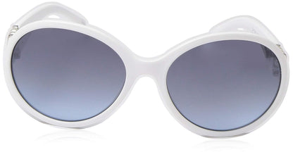 Southpole 1016SP - anteojos de sol ovaladas con triple fila de perla y 100% protección UV, 68 mm