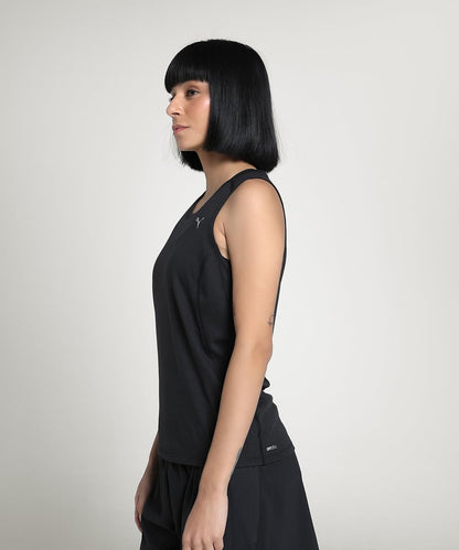 PUMA, Playera sin Mangas Run Velocity, Mujer, Negro, Talla M
