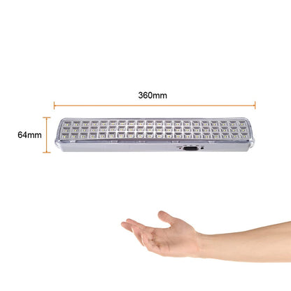 Tecnolite - Lámpara LED de Emergencia Portátil, Lámpara de Emergencia Recargable, Iluminación Interiores: Luz de Día 6500 k, 1 Watts, 180 Lumens,100 - 240 Volts.
