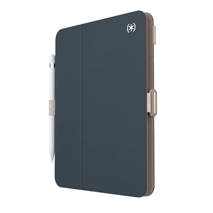 Speck Funda Equilibrio Folio para iPad Pro 10.9 Pulgadas - Leche de almendras - mocha - carbón
