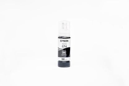 Epson Botella de Tinta Color Negro T574 65 mililitros para Impresora L8050
