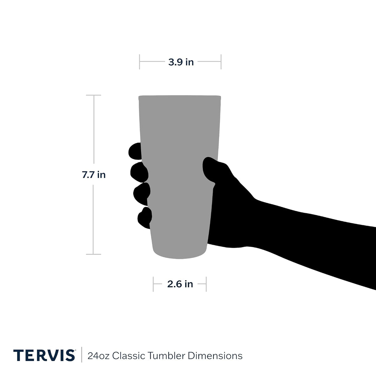 Tervis Back to the Future Vaso aislado, 24 onzas – Tritan, patrón