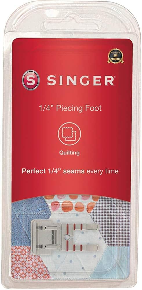 Singer Prensatelas Snap-On 1/4 Pulgada (0.64 cm) acoplable para máquinas de Coser Low-Shank (caña Baja)