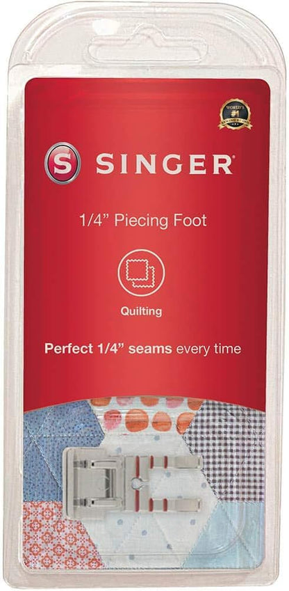Singer Prensatelas Snap-On 1/4 Pulgada (0.64 cm) acoplable para máquinas de Coser Low-Shank (caña Baja)