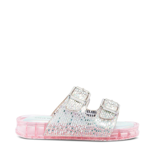 Steve Madden JLOLLI Sandalias planas para niña