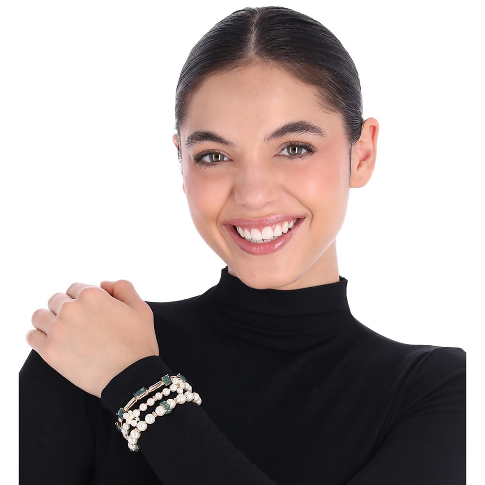 Anne Klein Pulsera Dorado para Mujer