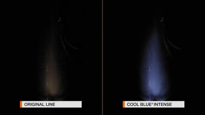 OSRAM COOL BLUE® INTENSE H7, +100% más de brillo, hasta 5000 K, lámpara halógena para faros delanteros, aspecto LED, caja plegable colgante (2 lámparas)