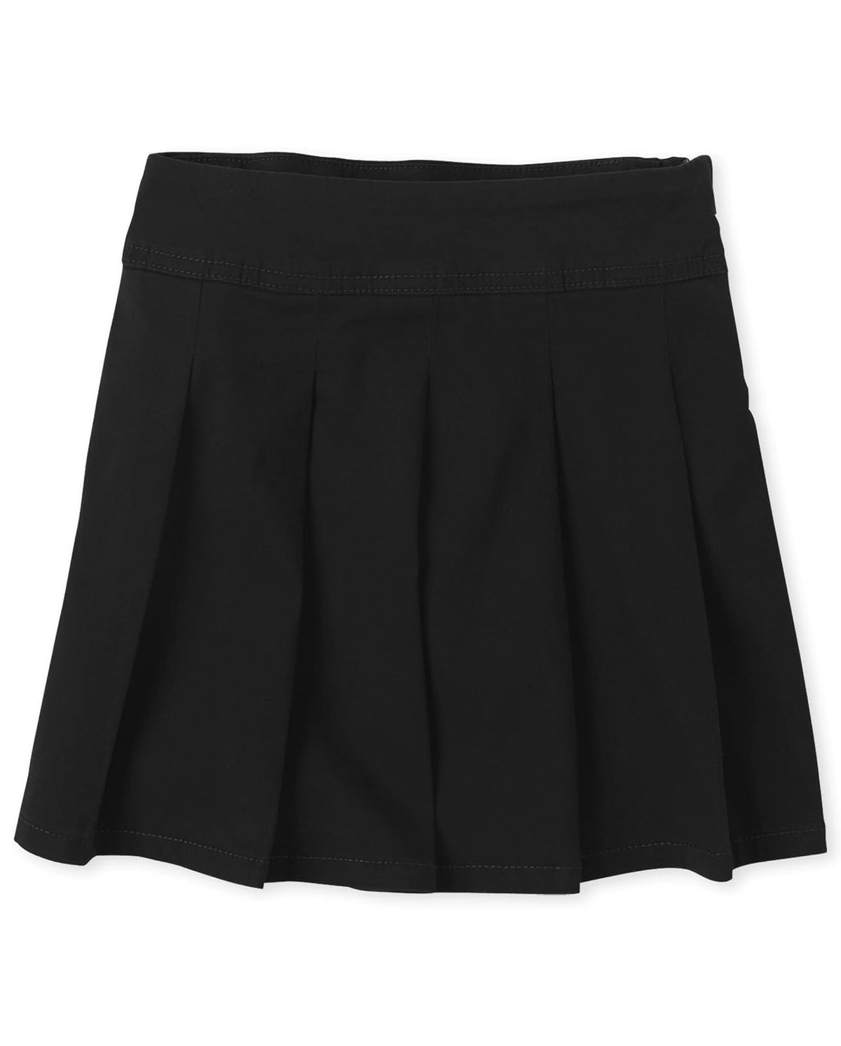The Children's Place Falda Plisada de Uniforme para Niña - Negro Individual - 2 Años