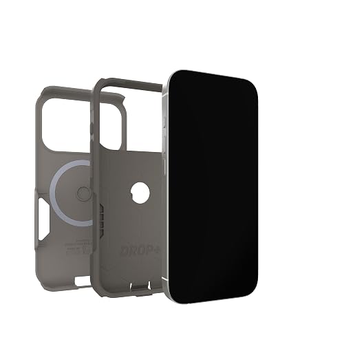 OtterBox - Funda para iPhone 17 Pro Commuter Series - Gris Comfort - Funda Delgada y Protectora para iPhone