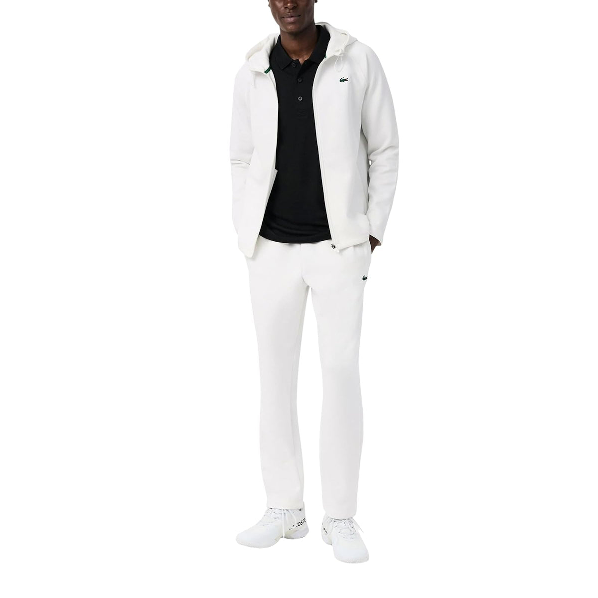 Lacoste Sport Stretch Zipped Hoodie Sudadera con Capucha Hombre