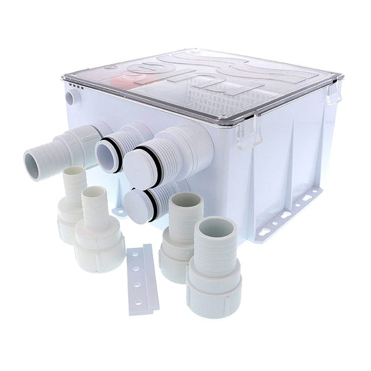 Rule Industries 99B - Kit de desagüe de Ducha (1100 GPH, 12 V)