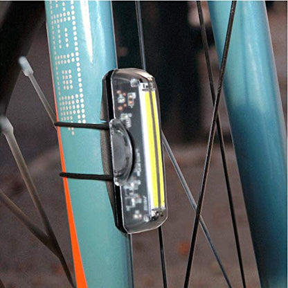 BENOTTO Luz Urbano Delantera+Trasera USB 100/50Lumens 8xFunciones JY-6102