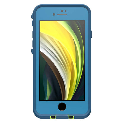 Lifeproof FRĒ SERIES Protector a prueba de agua para iPhone 8 (solamente) - Empaque Retail - BANZAI (azul/verde)