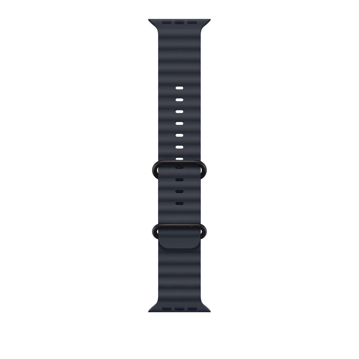 Apple Watch Band Correa Ocean para Deportes Acuáticos - Unitalla para muñecas de 130 a 200 mm - Natural - Navy