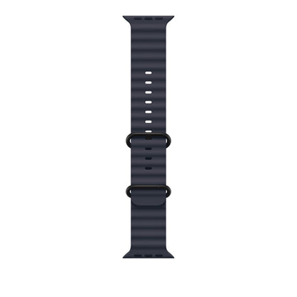 Apple Watch Band Correa Ocean para Deportes Acuáticos - Unitalla para muñecas de 130 a 200 mm - Natural - Navy