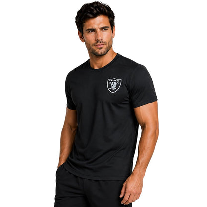 NFL Playera Deportiva Las Vegas Raiders Negro para Hombre