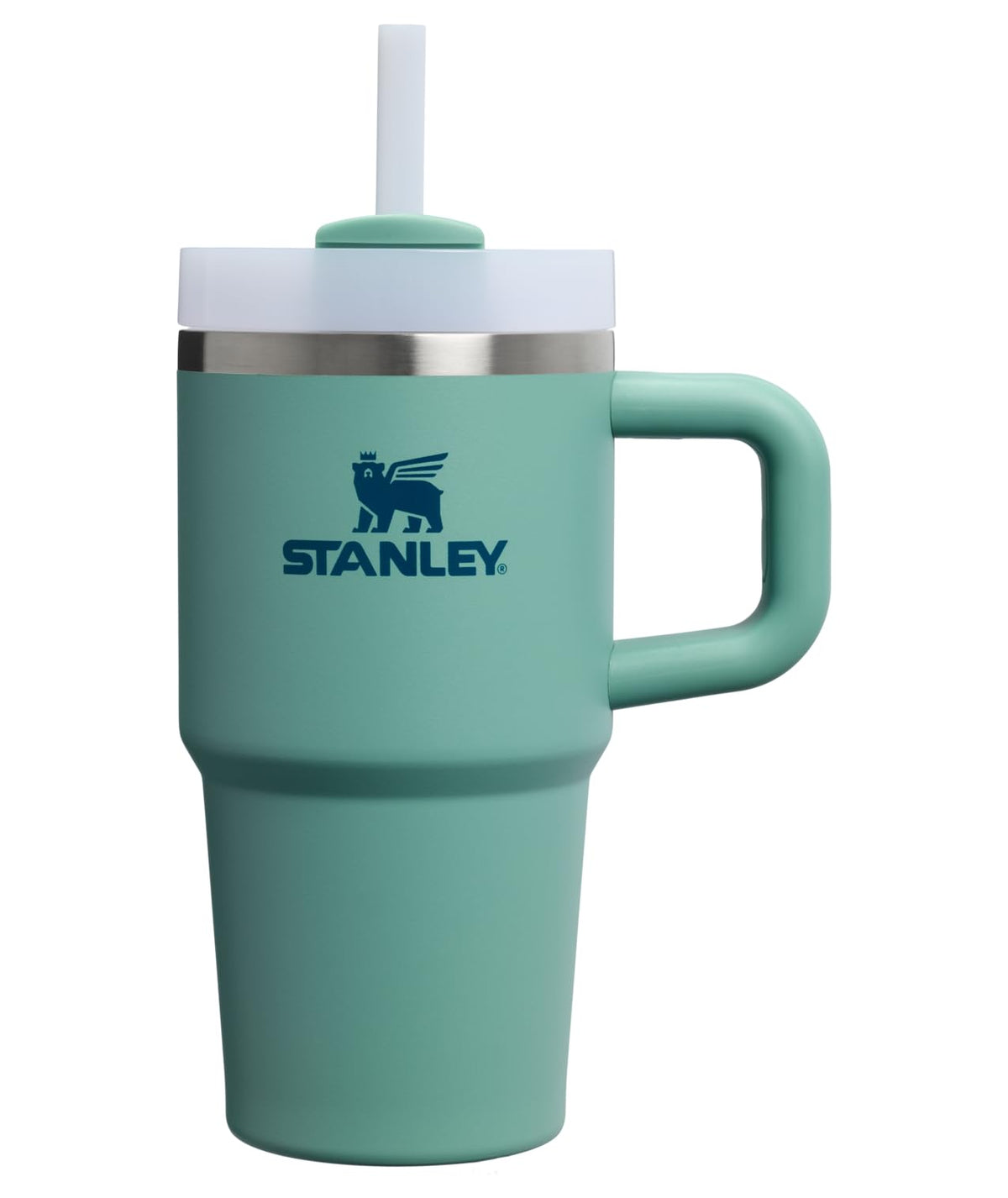 Stanley Quencher H2.0 Vaso con Popote y Tapa FlowState - 20 Ounces - Verde primavera