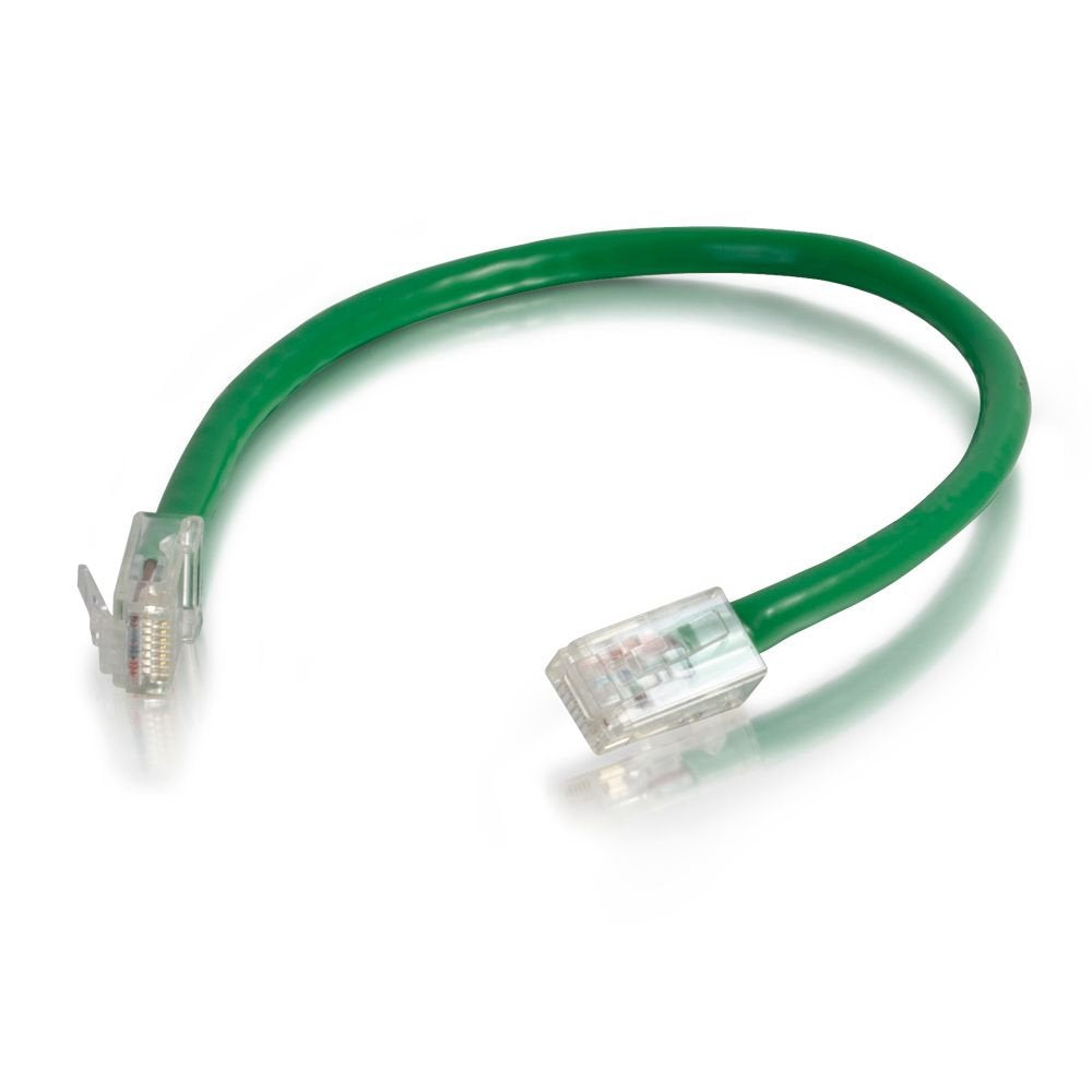 C2G Cable de Red Cat5E RJ45 sin Bota - 45.7 m - forro polar verde con licencia oficial de star wars silent one crew.