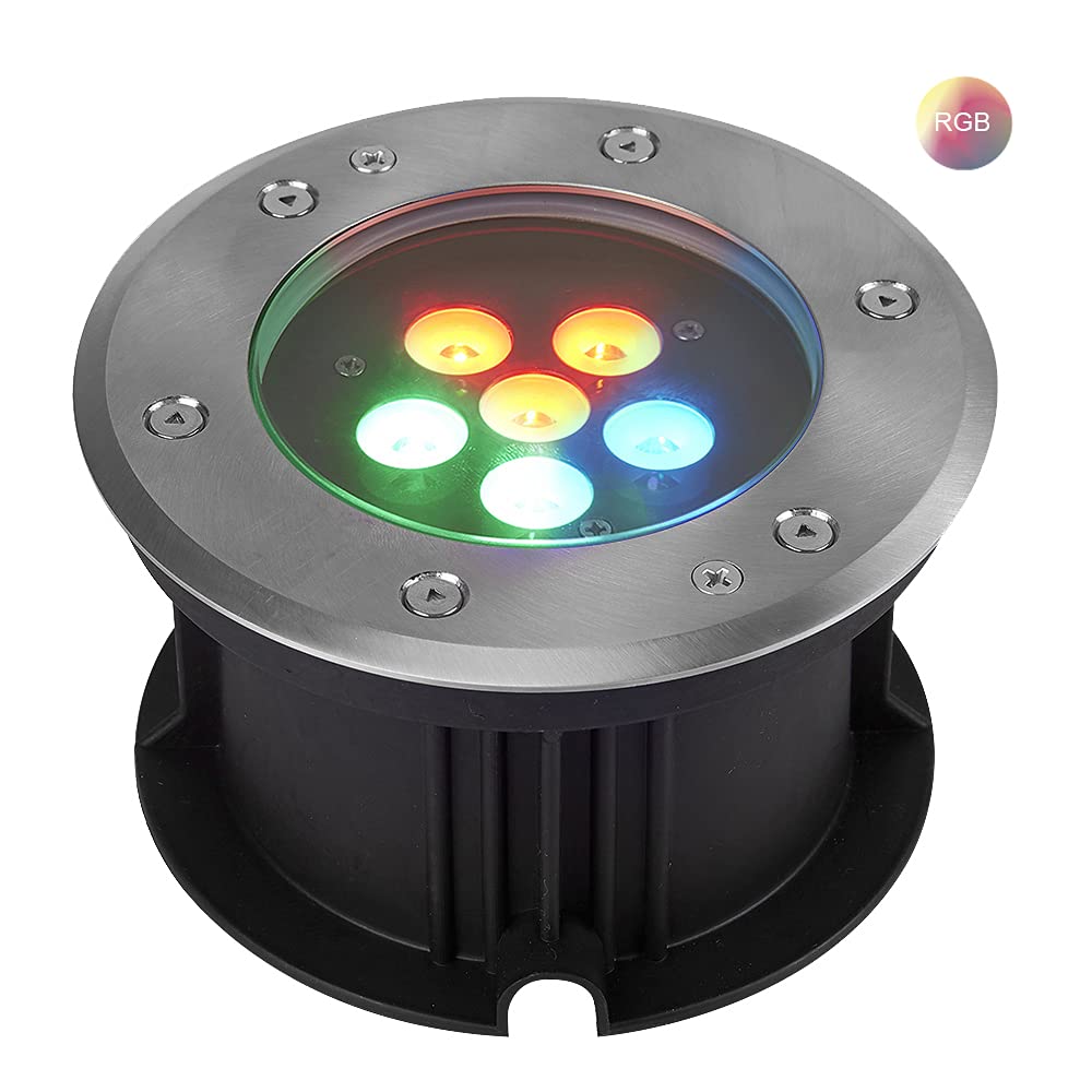 Tecnolite Lámpara LED de Exterior, color Multicolor HLED-530/7.5WRGB
