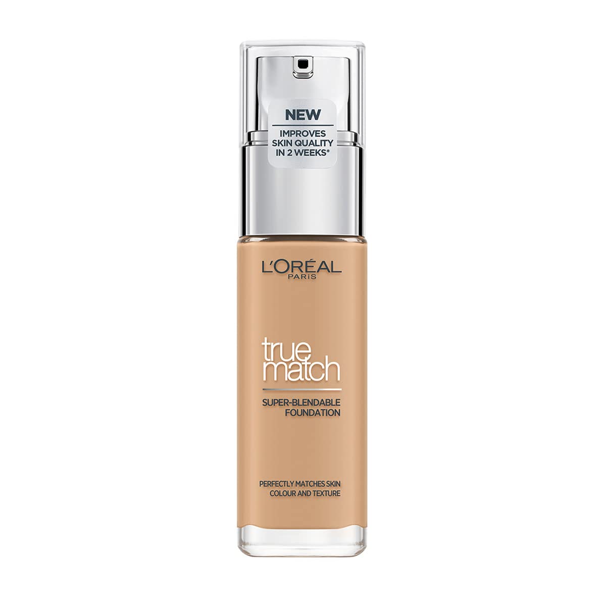Loreal Paris True Match Base de Maquillaje Líquida con Ácido Hialurónico - 3.D - 3.W Beige Dore