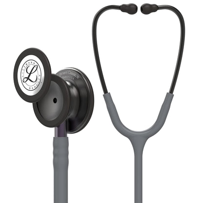 3M Littmann Estetoscopio Classic III, Manguera Color Gris, Acabado Humo, 69 cm (Modelo 5873)