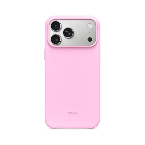Beats - Funda con MagSafe de Beats para el iPhone 17 Pro MAX con Control de la Cámara, Acabado Mate con Forro de Microfibra - Rosa Mineral