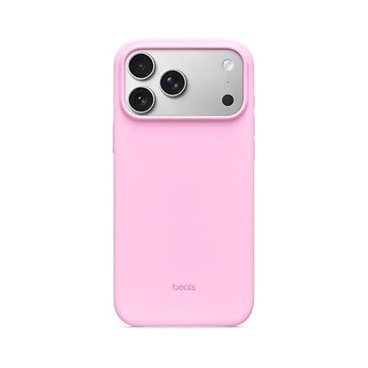 Beats - Funda con MagSafe de Beats para el iPhone 17 Pro MAX con Control de la Cámara, Acabado Mate con Forro de Microfibra - Rosa Mineral