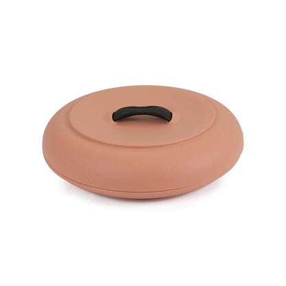 Dexas - Calentador de omelette de 8.75 pulgadas, calentador de omelette para microondas, color Terra Cotta, perfecto para calentar tortillas, pan, panqueques, pan de maíz, calentadores de alimentos,