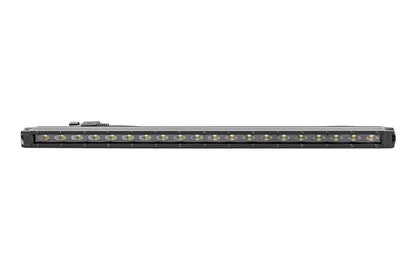 Rough Country - Barra de luz LED Slimline de 20 Pulgadas, 100 W, 7200 lúmenes, LED CREE con Haz de inundación Amplio para Todoterreno, Jeeps, camión, UTV