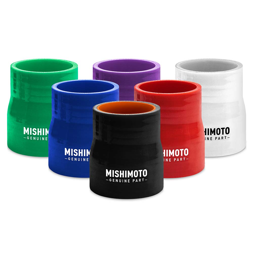 Mishimoto Acoplador de transición, Negro, 2.25 Inches to 2.5 Inches - Negro - 2.25 Inches to 2.5 Inches