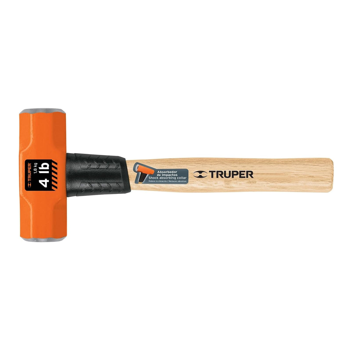Truper Marro Octagonal con Mango de Madera - 4 lb
