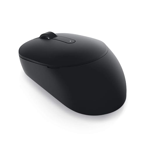 DELL Mouse Inalámbrico USB y Bluetooth MS3320W | 2,4 GHz, 3 botones, DPI ajustable 1000-4000, par rápido, intercambio avanzado de 3 años, negro