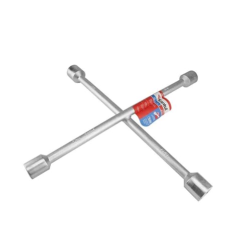 SANTUL, Llave de Cruz Electrosoldadas para Mayor Resistencia, Acabado Galvanizado Anti-Corrosión, Industria Mecánica y Automotriz, Modelo 7992