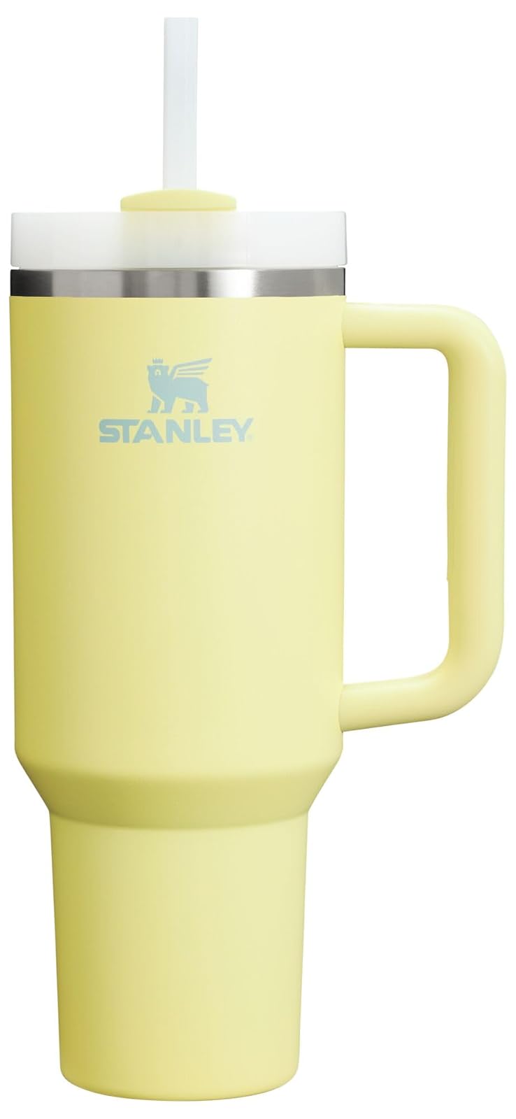 Stanley Quencher H2.0 FlowState Vaso Aislado con Popote, 1180ml - Amarillo - 40 oz