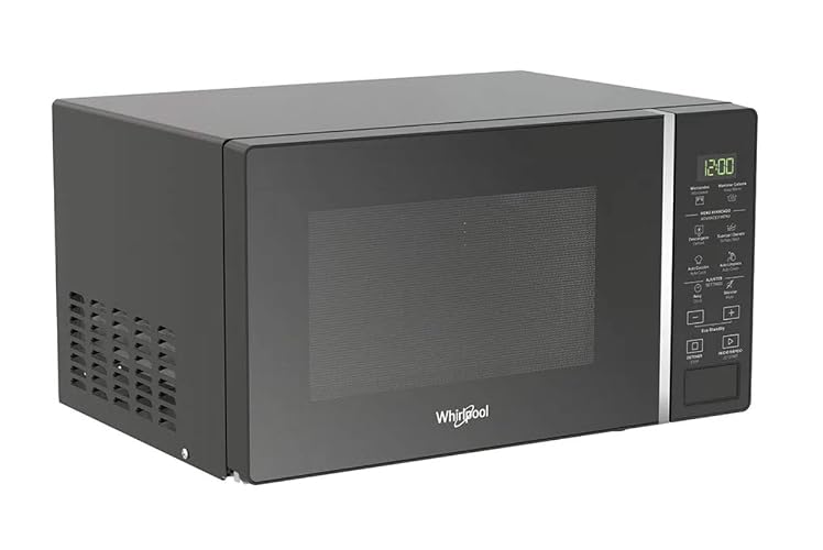 Horno de microondas Whirlpool de 0.7 pies cúbicos / 20 L Negro modelo WM-1807B