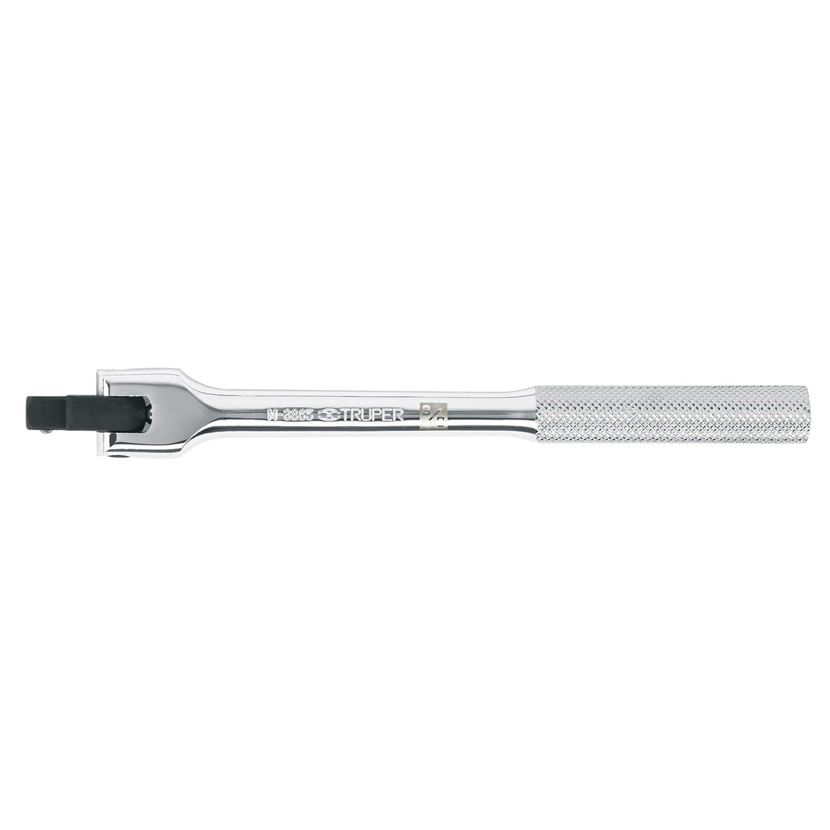 Truper M-3865, Mango articulado, cuadro 3/8" - 7 1 - 2" - Mango