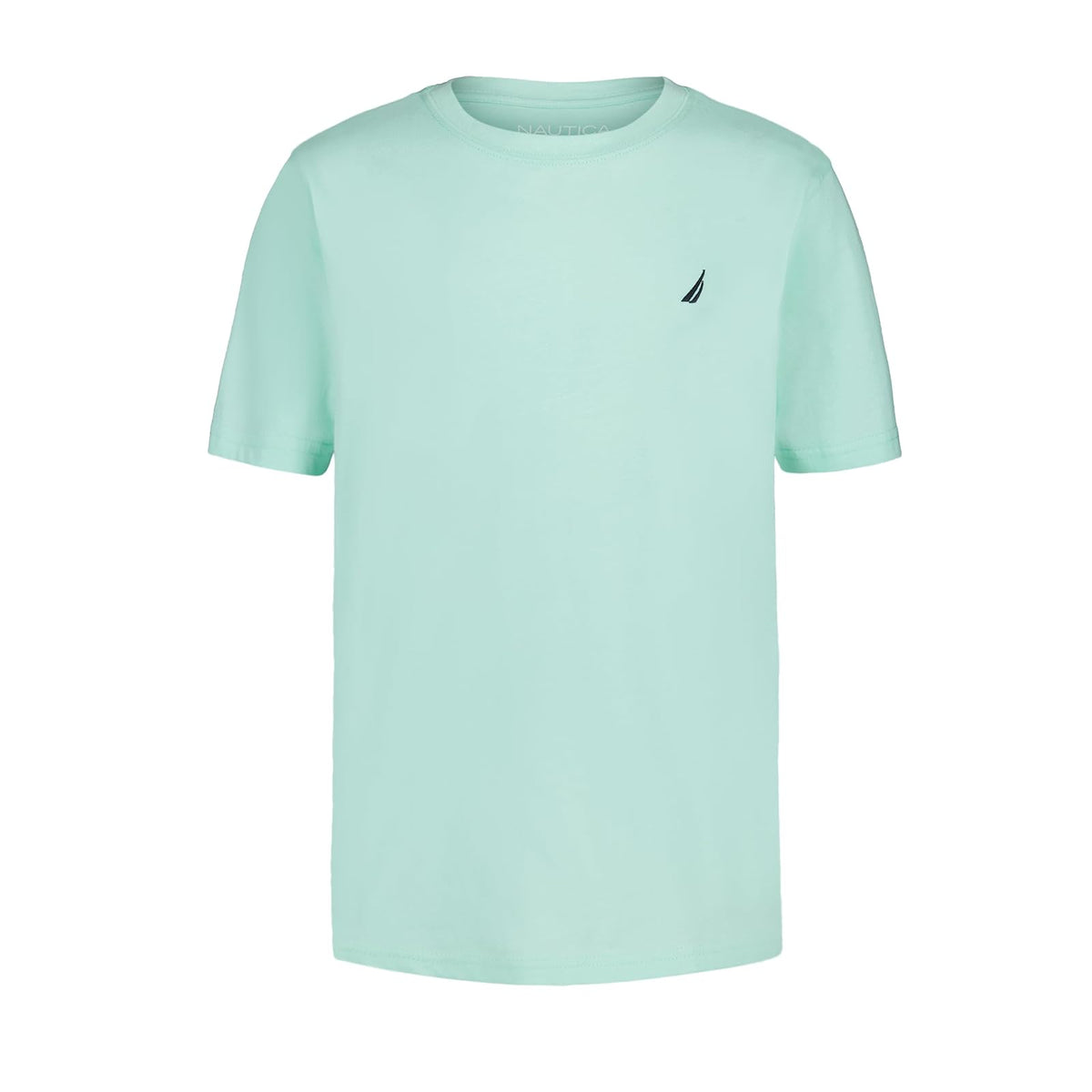Nautica Camiseta de Manga Corta para Niño Color Ceramic - 10-12 - Cristal de playa