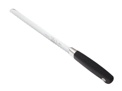 Mercer Culinary Genesis 8" Forged Bread Knife, Steel/Black