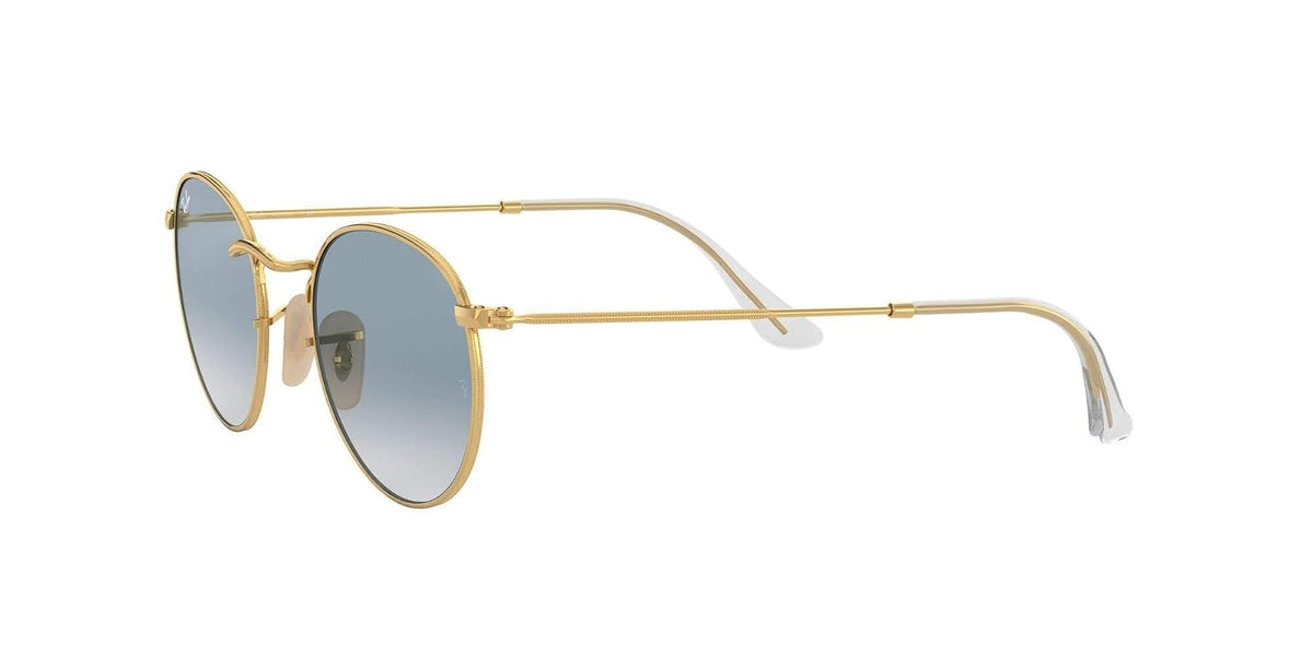 Ray-Ban RB3447N Round Flat Lenses Metal Sunglasses