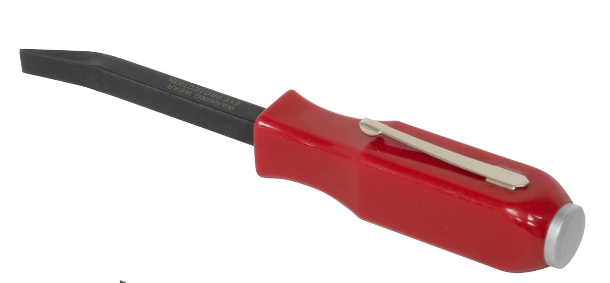 Lisle 35100 Barra de Palanca de 1/4" con Clip de Bolsillo y Tapa de Golpe