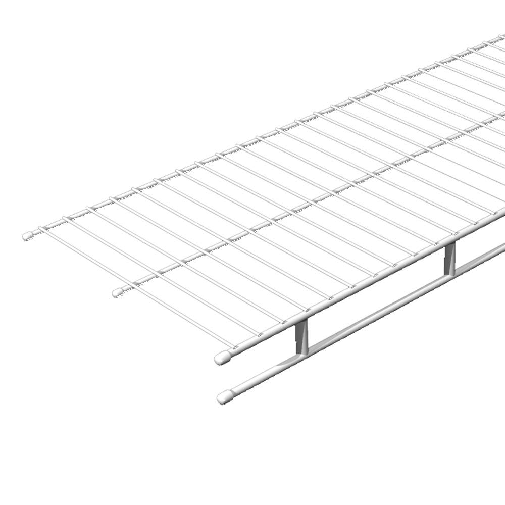 ClosetMaid 75355 Tapones de Alambre para Estante de 24 Grandes y 60 pequeños, 84 Unidades, Color Blanco